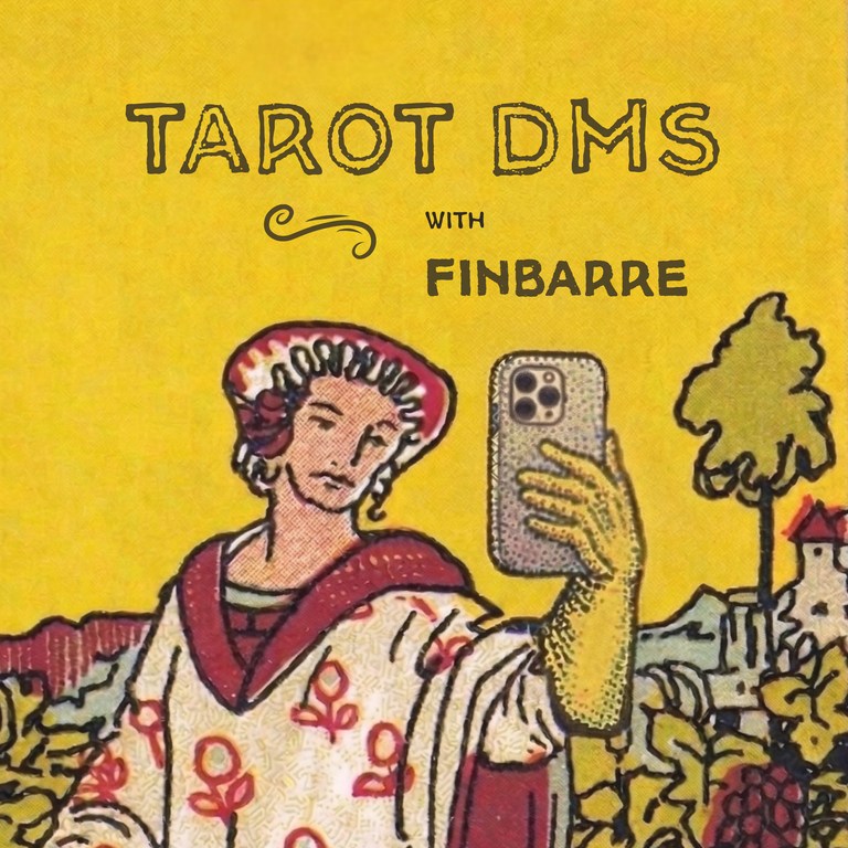 The official logo of the Tarot DMs Substack